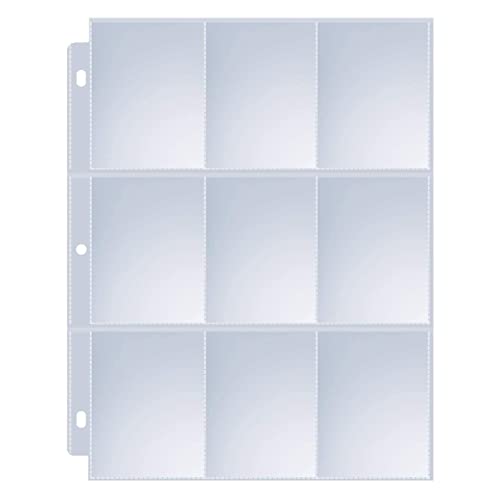 36-Pack Trading Card Sleeves for Standard Binders - PVC-Free, Acid-Free Protectors