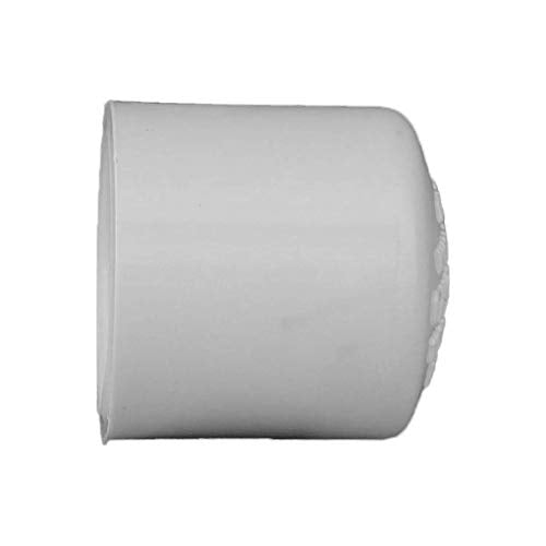 PVC Schedule 40 Pressure Cap - 1/2 Inch Socket - 10 Unit Pack