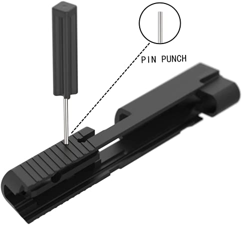 Glock Tool Kit - Magazine Disassembly & Pin Punch Tools - Black