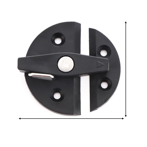 Boat Door Hatch Latch - 2 Pcs Marine Grade Nylon, 2-1/4"