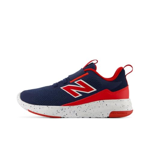 New Balance Kids 468 Slip-On Running Shoes – Navy/True Red (Toddler 9) Little Kid