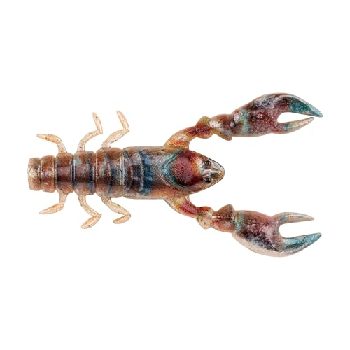 Soft Plastic Craw Fishing Bait - HD Rusty Craw, 3.5in