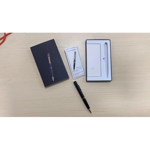 64G Mini Body Camera Pen, 1080P Portable Security Nanny Camera Pen for Indoor Outdoor