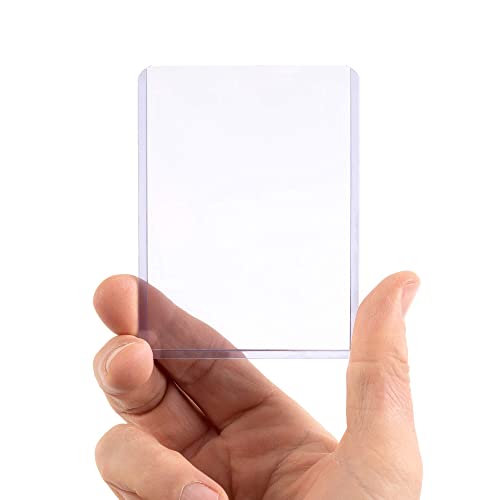Rigid Toploaders for Trading Cards - 100 Pack, 35pt Protection