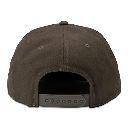 American Needle Miller High Life Beer Unisex Canvas Army Green Snapback Hat with Embroidery