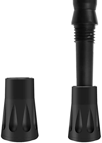 10 Pack Trekking Pole Tips - Durable Rubber Hiking Accessories