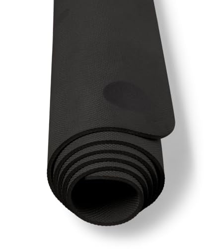 Manduka Begin Yoga Mat Black 68 x 24 Inch Reversible Cushioning for Beginners