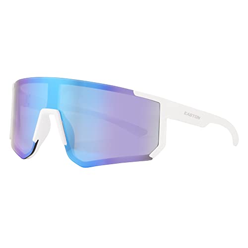Easton Hype Shield Sports Sunglasses 128mm White - Athletic Eye Protection