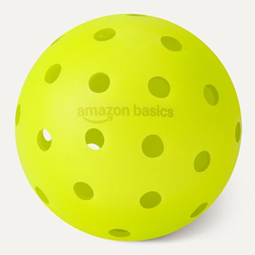 Outdoor Pickleball Balls - USAPA Approved, Durable 3-Pack, Yellow