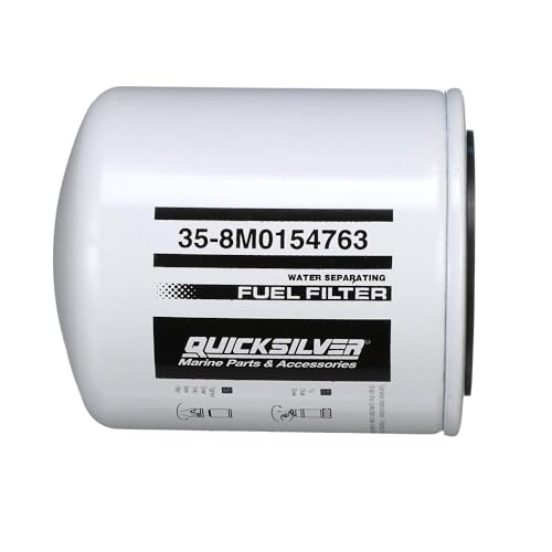 Quicksilver Marine Water Separating Fuel Filter for Johnson/Evinrude Outboards