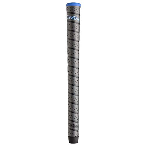 Winn Dri-Tac Wrap Midsize Golf Grip Bundle - 9 Pieces, Gray