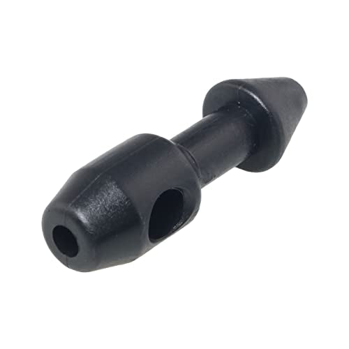 4PCS Black Spearfishing Wishbone Speargun Bands - Durable Plastic