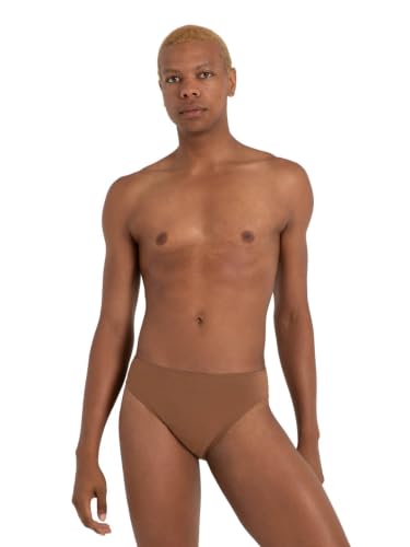 Capezio Men's Full Seat Dance Belt - Large Tan Support Underwear