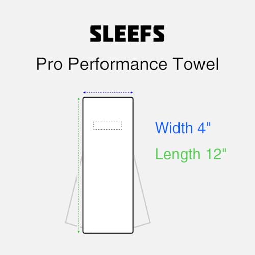 Football Towel - Cotton Quarterback Towel with Hook & Loop Closure - Momma Black