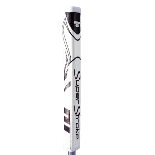 SuperStroke Zenergy Claw Putter Grip White/Black Claw 2.0 Golf Accessory