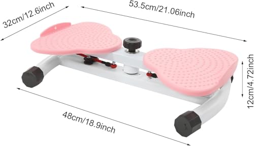 Ab Twister Machine with Resistance Bands - 330 lbs Weight Capacity