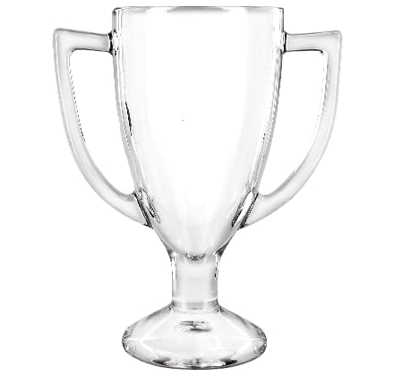 Personalized 7" Glass Cup Trophy with Custom Engraving