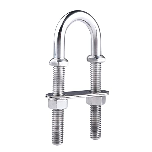 4.5 Inch U-Bolt Tie Down - 316 Stainless Steel Marine Hardware