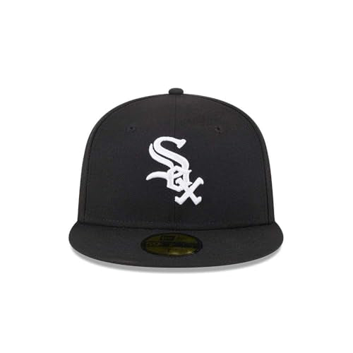 New Era Chicago White Sox Kids Cap 7 1/8 Black 2017 Model