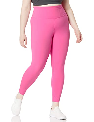 High-Rise Active Sculpt Leggings for Women - Bright Pink, Small