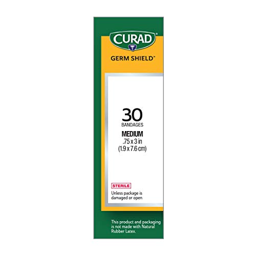 Touch-Free Adhesive Bandages - 30 Count Plastic Bandages