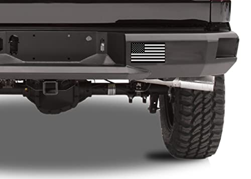 Patriotic USA Flag Sticker - 3x5 Inch Military Decal (2 Pack)