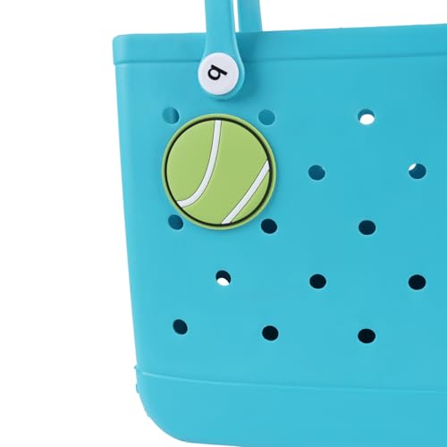 Tennis Charm Accessory for Bag - 3.1 Inch Decorative Attachment