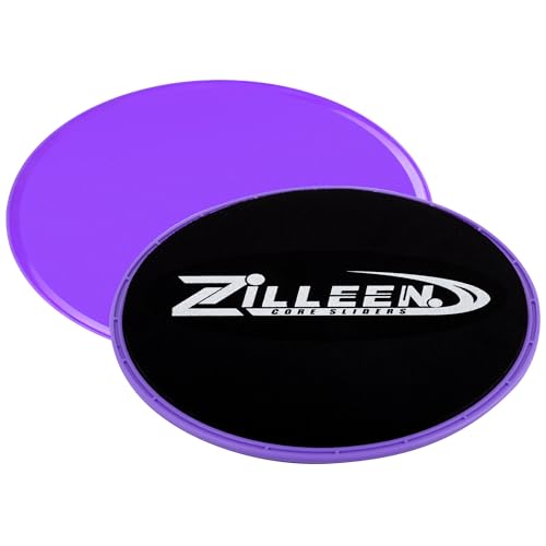 Exercise Sliders for Pilates and Fitness - Purple Discs (2pcs)
