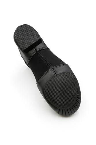 Capezio Women's E-Series Jazz Slip-On Shoes - Black, Size 3