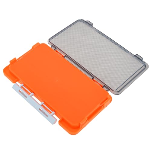 Fishing Tackle Box with Slit Foam Insert - 6.8"x3.8"x0.8" - Orange