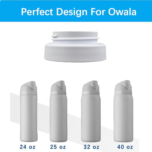 Water Bottle Adapter for Owala FreeSip & Cirkul - BPA Free, Easy to Clean