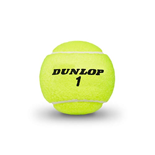Dunlop Sports ATP Championship Tennis Balls 4 x 3-Ball Cans | Endorsed by ATP Tour