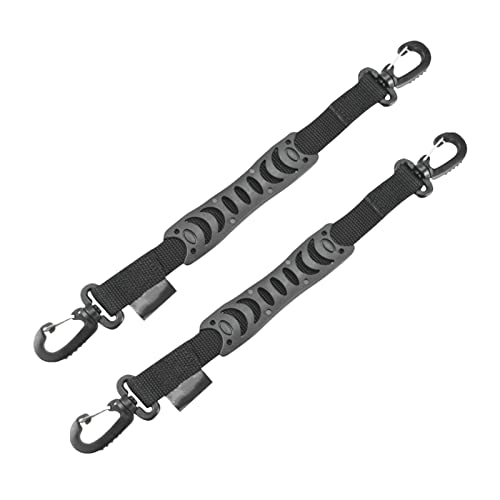 Durable Skate Boots Carrier - 2pcs 35x2.5cm with Hooks