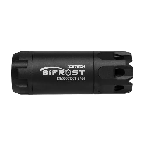 Airsoft Tracer Unit with RGB LED Lighting - Standard Black