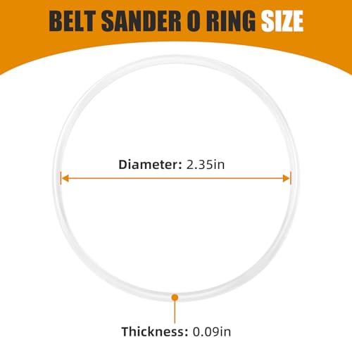 N430442 Cable Random Orbit Sander Belt 903373 Compatible with Porter DeWalt Belt Sander DWE6421 DWE6423K 332 333 334 335 343, Random Orbit Sander Part£¨2 Pack £©