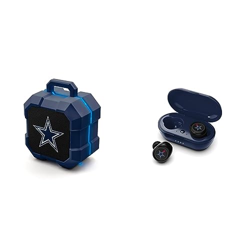 Portable Bluetooth Speaker & True Wireless Earbuds - Dallas Cowboys