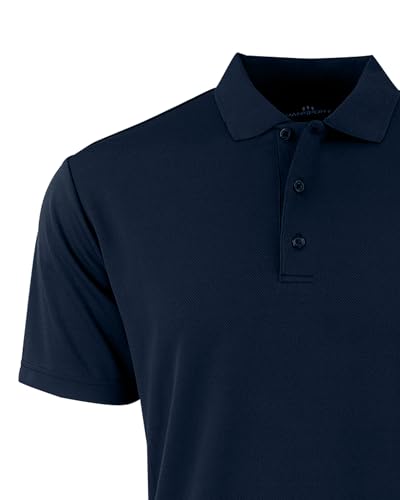 West Virginia Mountaineers NCAA Men's Polyester Mesh Polo XL Team Color