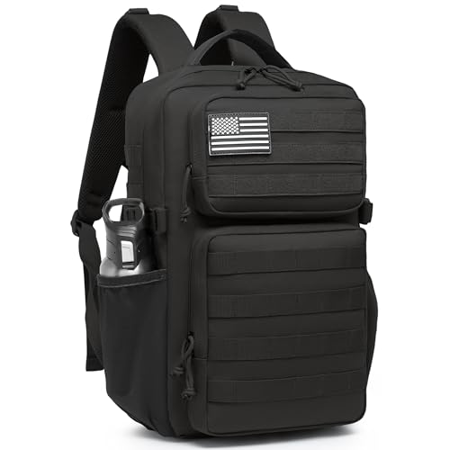 Waterproof Military Tactical Backpack 25L-45L Daypack with Molle System