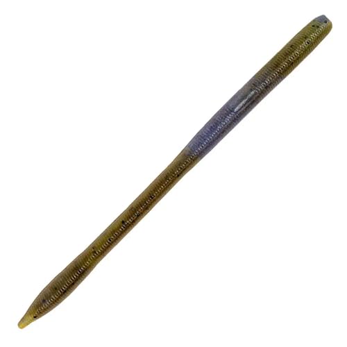 Yamamoto Sensei Worm - Blue Craw, 6.5" Soft Plastic Fishing Bait