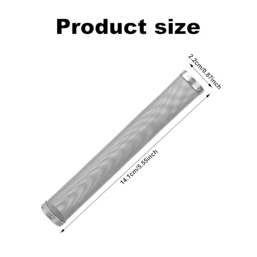 3pcs 730-067 Fluid Manifold Filter, Paint Sprayer Filter for Titan Impact 440, 740, 1040i, 640i, 840i, Elite 2000, PowrPin 3500, 5500 and More Models (30, 60, 100 Mesh)