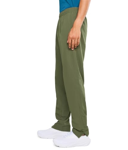 Under Armour Rival Woven Windbreaker Pants X-Large Marine Od Green Black Men’s