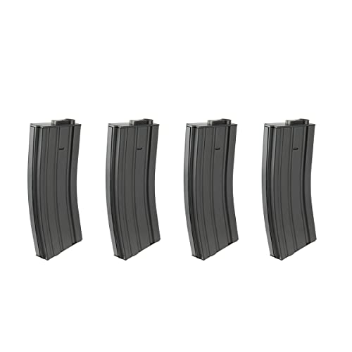 120 Round MidCap Metal Airsoft Magazine - Black