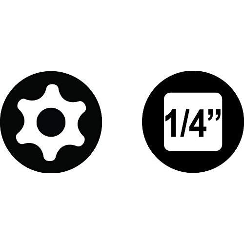 Vega TORX T30 Security Socket Bits. Professional Grade ¨ù Inch Square Drive TORX T30 Tamper Proof Socket Bits. 120TT30SB-2 (Pack of 2)