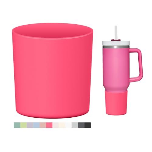 Silicone Boot for Stanley Quencher H2.0 40oz Tumbler - Pink