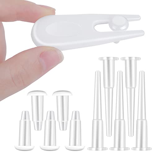 Yoga Ball Replacement Plug Kit - 1 Puller, 5 Long & 5 Short Stoppers
