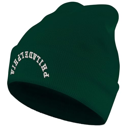 Upside Down City Football Beanie Hat - One Size Philadelphia