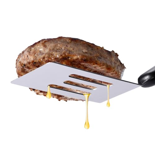 Mini Slotted Spatula Set - Stainless Steel Kitchen Tool, 2-Pack