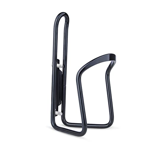 Aluminum Alloy Bicycle Water Bottle Cage Holder - Black
