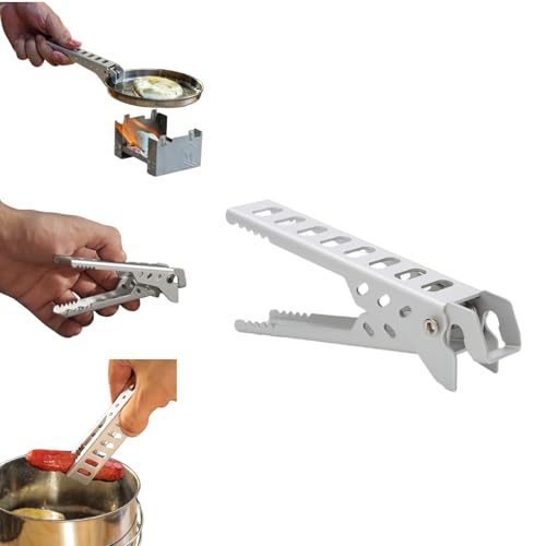 Camping Pot Gripper Clip - Lightweight Aluminum Alloy Tool