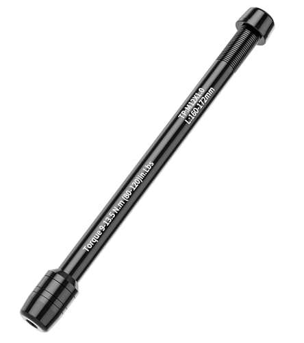 12mm Thru Axle Adapter for Bike Trainers - M12 x 1.0/1.5/1.75, 160-172mm